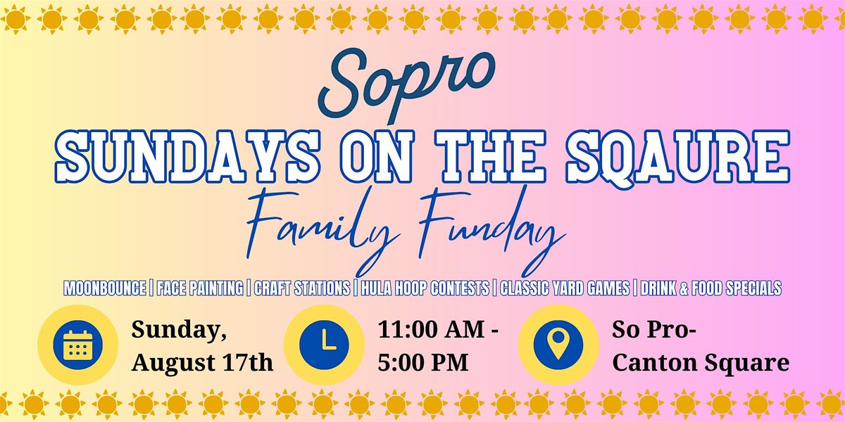 Sundays on The Square- A Family Sunday Funday, 17 August | Event in Baltimore | AllEvents