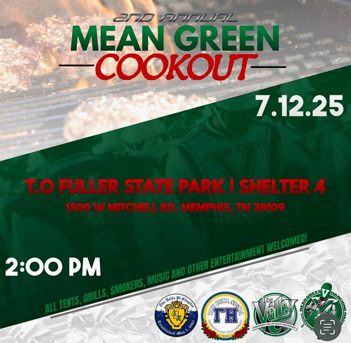 2nd Annual Mean Green Cookout, 12 July | Event in Memphis | AllEvents
