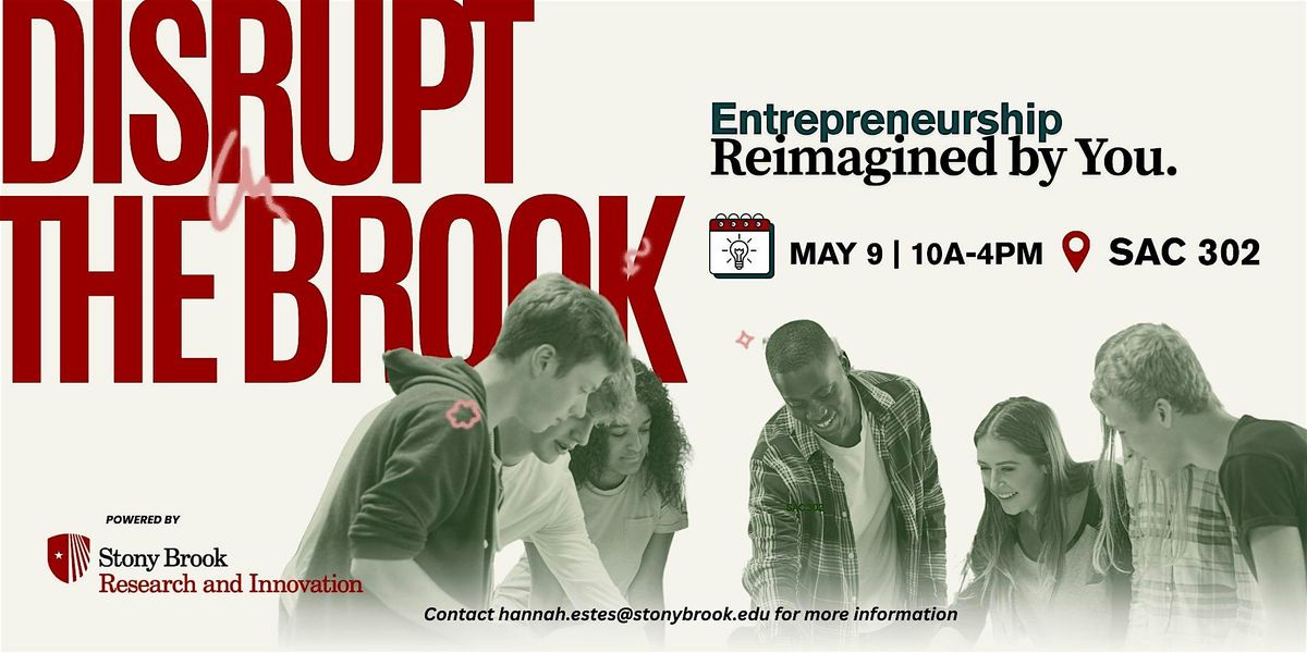 Disrupt the Brook | Event in Stony Brook University | AllEvents