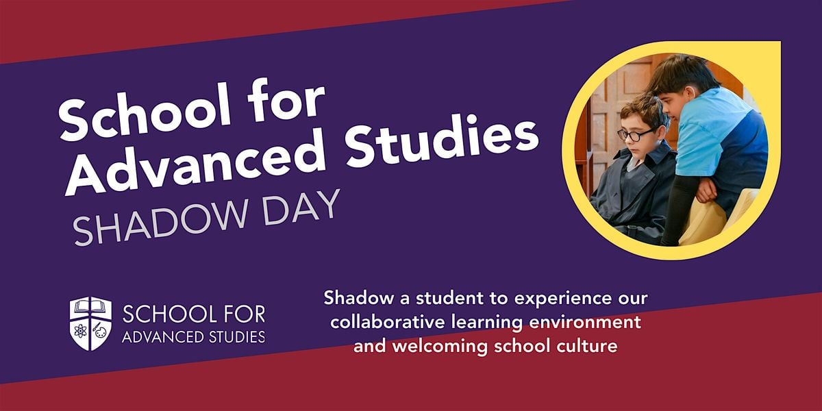 School for Advanced Studies Shadow Days, 31 October | Event in Rogers | AllEvents