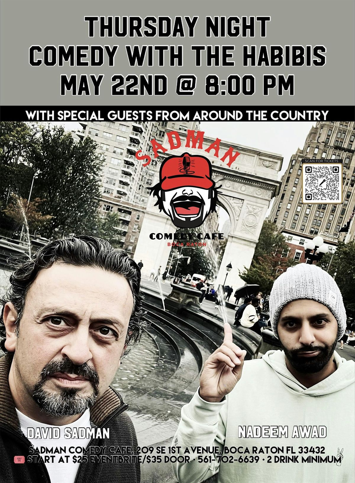 Thursday Night Showcase at Sadman Comedy Cafe, Boca Raton | Event in Boca Raton | AllEvents