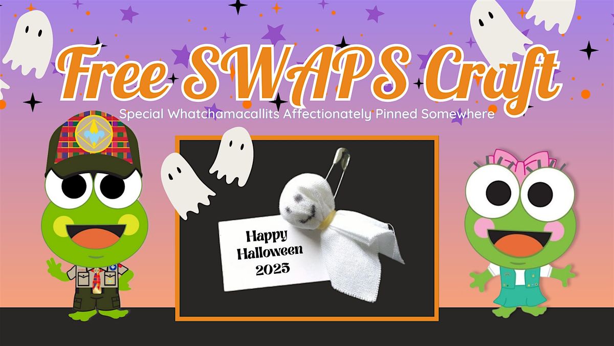 Free SWAPs craft at  sweetFrog Kent Island, 28 October | Event in Chester | AllEvents