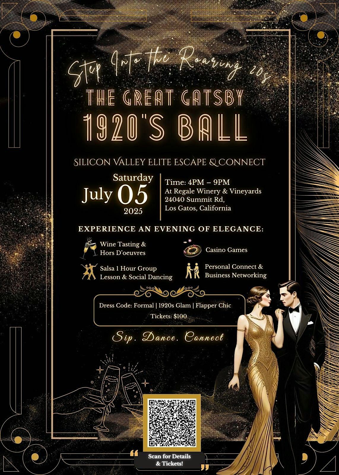 Silicon Valley Elite Escape and Connect: Sip, Dance and Casino, 5 July | Event in Los Gatos | AllEvents