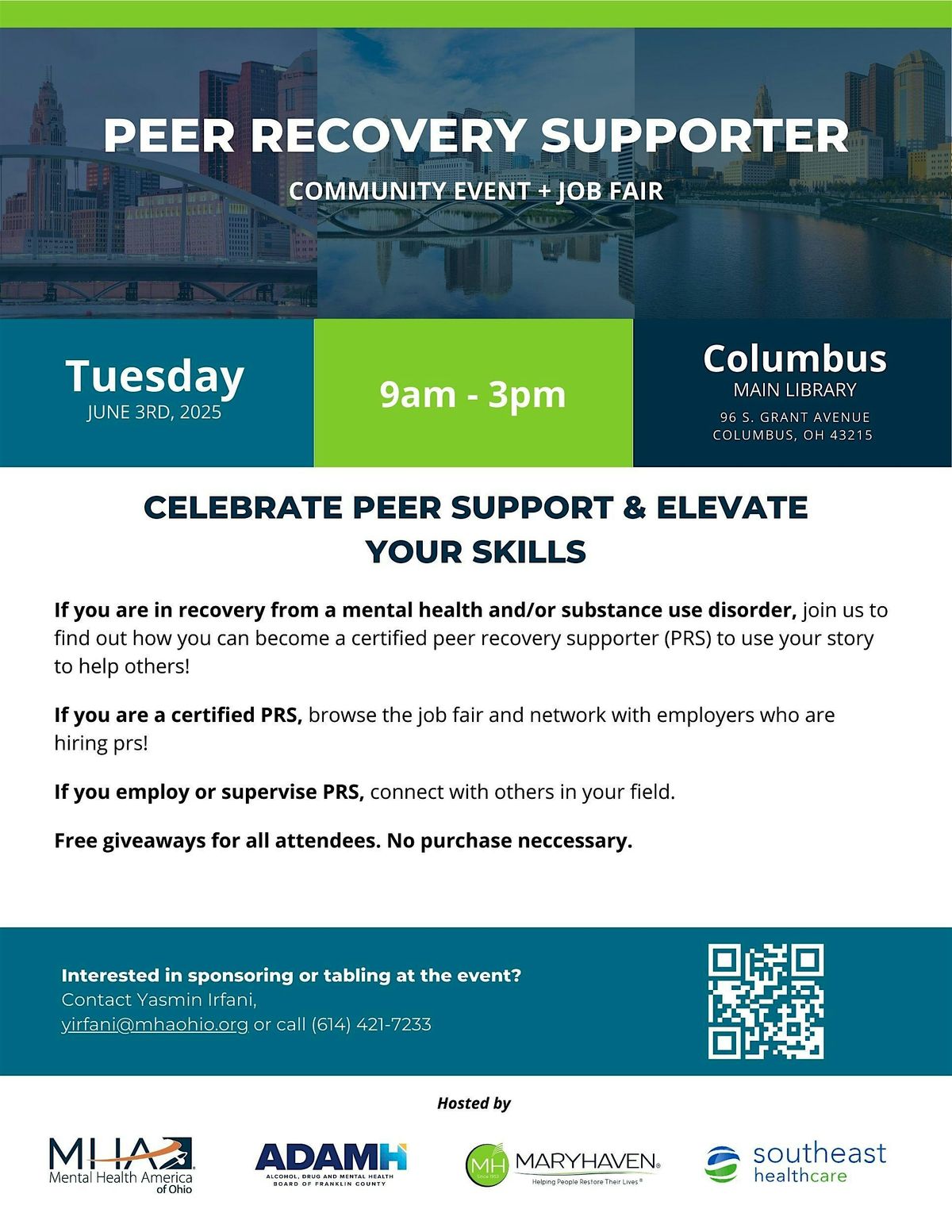 PRS Community Event and Job Fair, 3 June | Event in Columbus | AllEvents