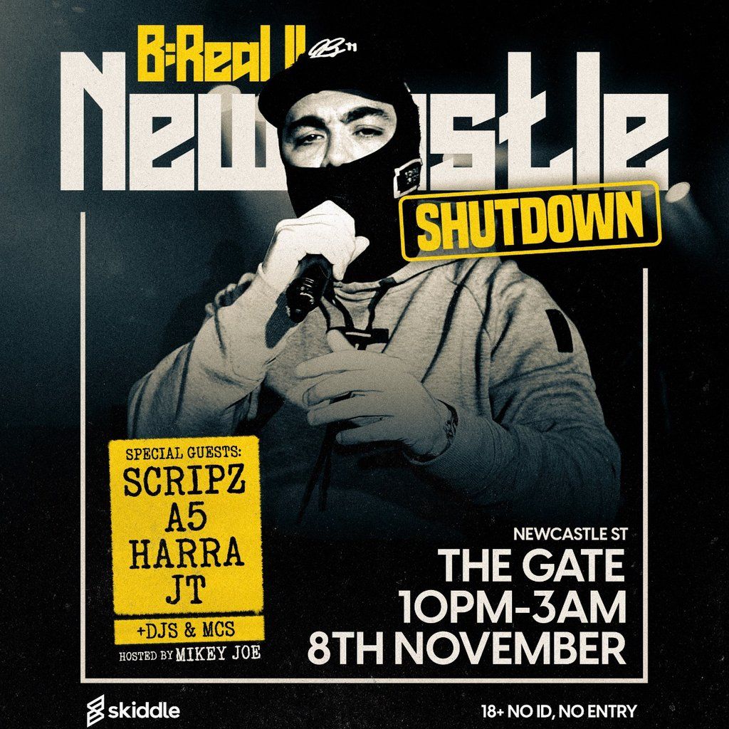 B_Real.11 - Newcastle Shutdown, 8 November | Event in Newcastle Upon Tyne | AllEvents