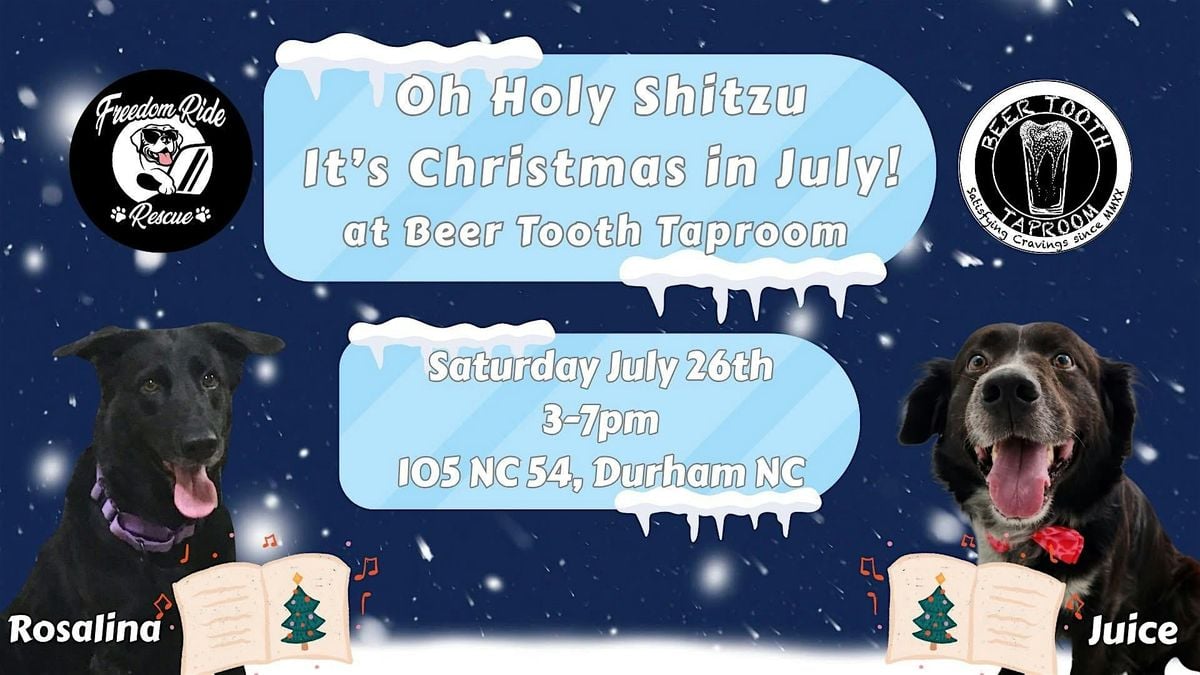 Christmas in July with Freedom Ride Rescue, 26 July | Event in Durham | AllEvents