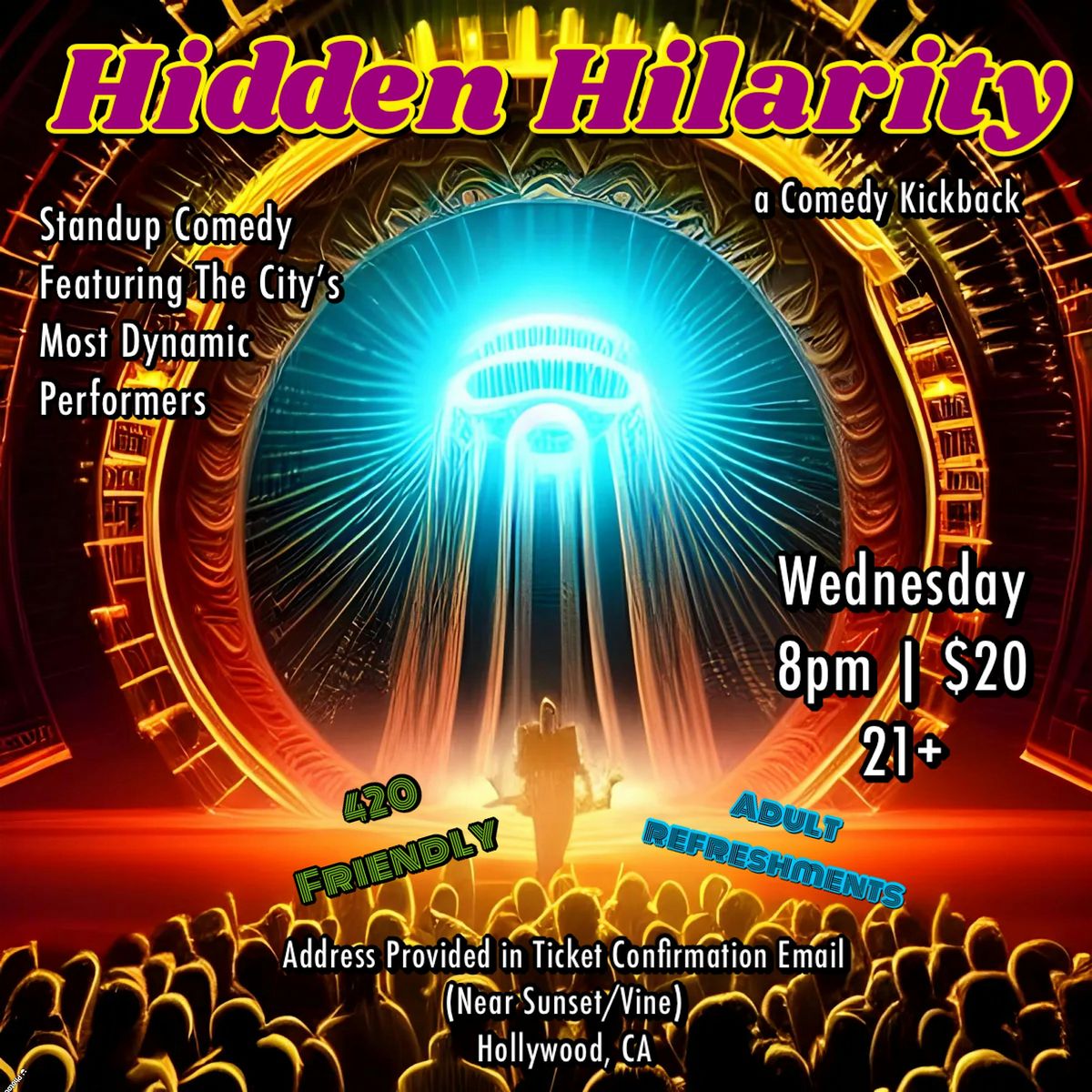 Hidden Hilarity (Bakersfield), 13 September | Event in Bakersfield | AllEvents