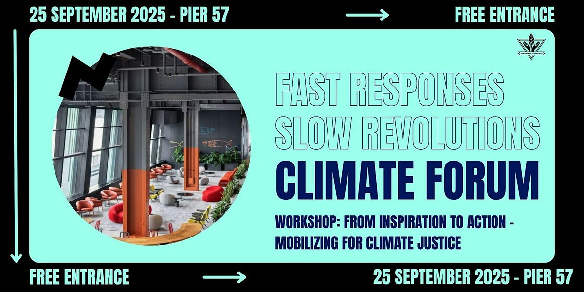 From Inspiration to Action – Mobilizing for Climate Justice, 25 September | Event in New York | AllEvents