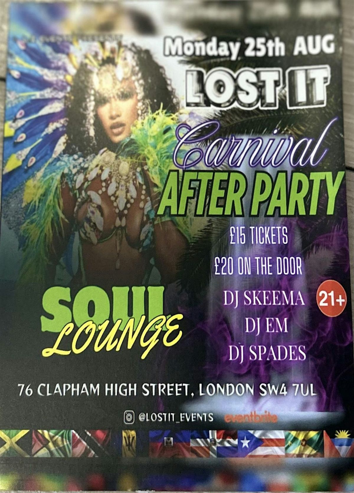 LI Events Carnival After Party, 25 August | Event in London | AllEvents