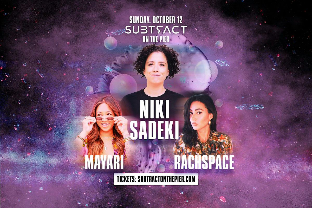 Subtract On The Pier | Niki Sadeki, 12 October | Event in Long Beach | AllEvents