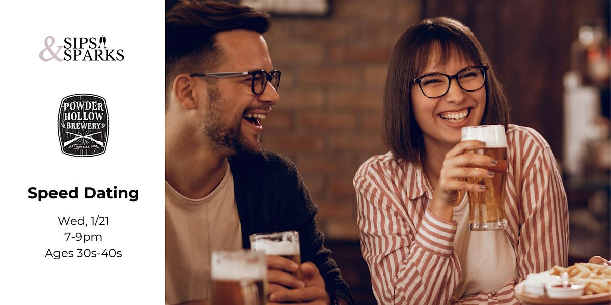 Speed Dating Ages 30s-40s in Enfield, CT  at Powder Hollow Brewery, 21 January | Event in Enfield | AllEvents