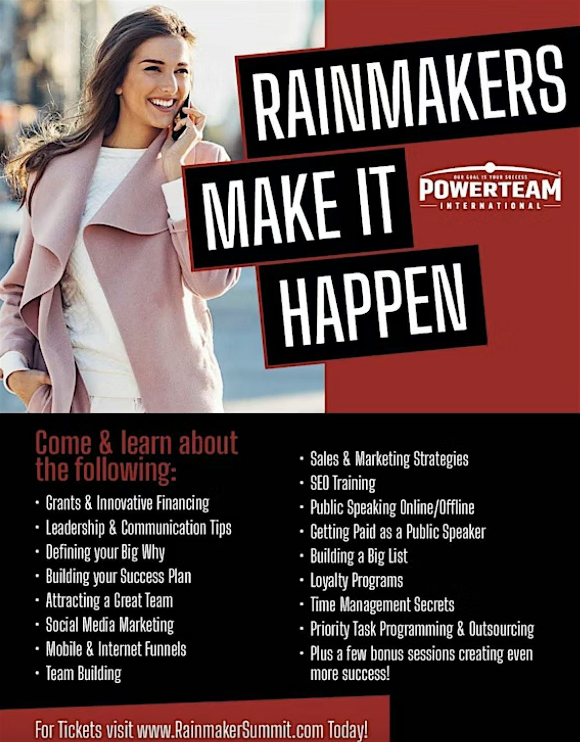 Rainmaker Summit Entrepreneur Success Program - Orlando, 19 September | AllEvents