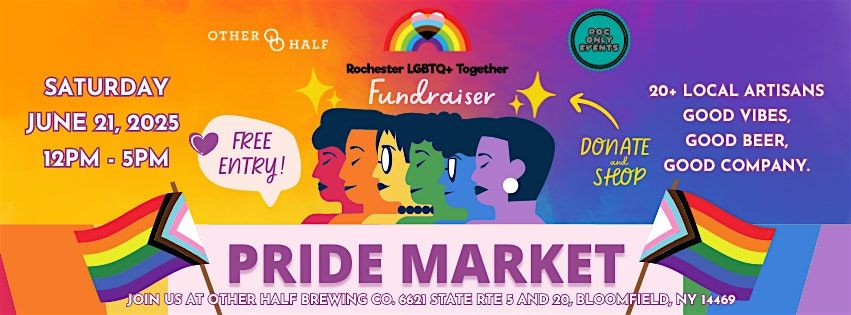 Pride Market at Other Half Brewing, 21 June | Event in Bloomfield | AllEvents