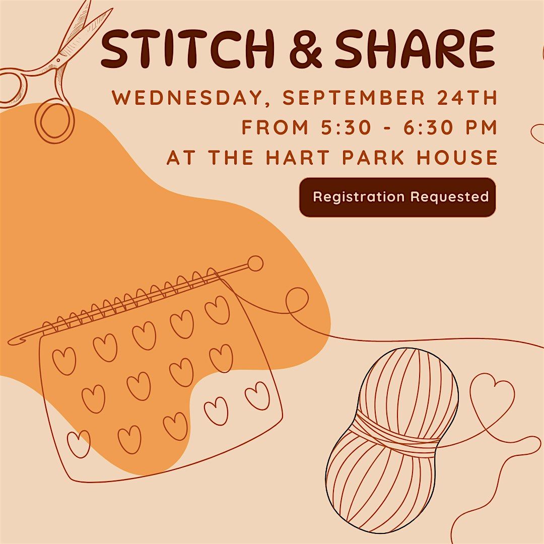 Stitch & Share, 24 September | Event in Sierra Madre | AllEvents
