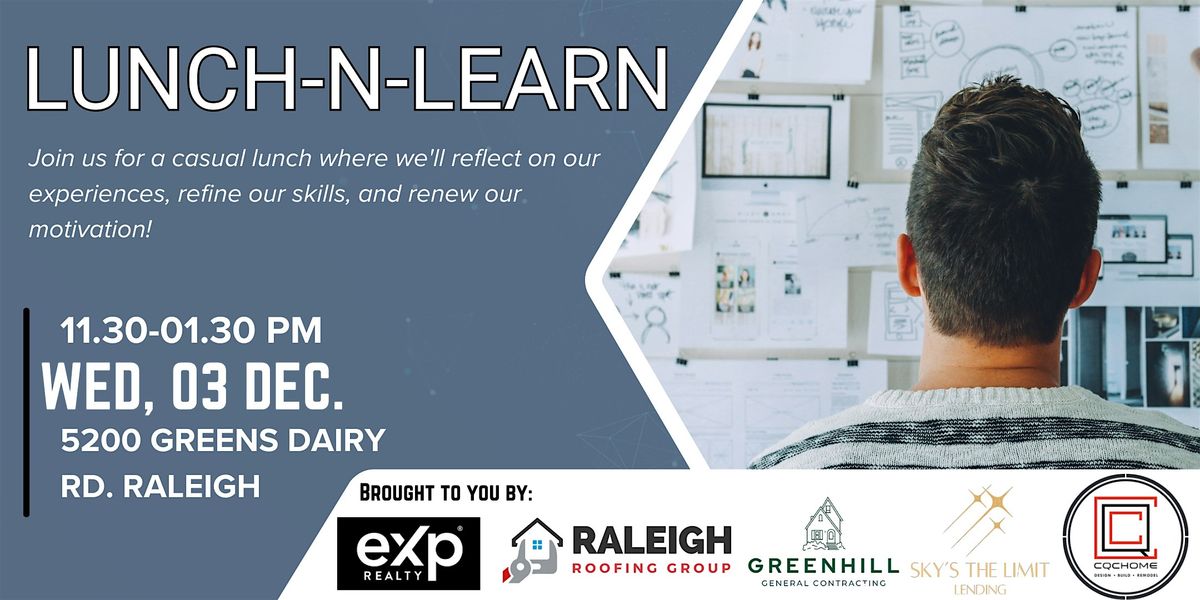 eXp Lunch-n-Learn: Reflect, Refine, Renew, 3 December | Event in Raleigh | AllEvents