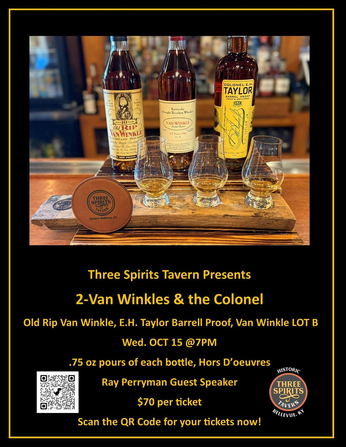2-Van Winkles and The Colonel, 15 October | Event in Bellevue | AllEvents