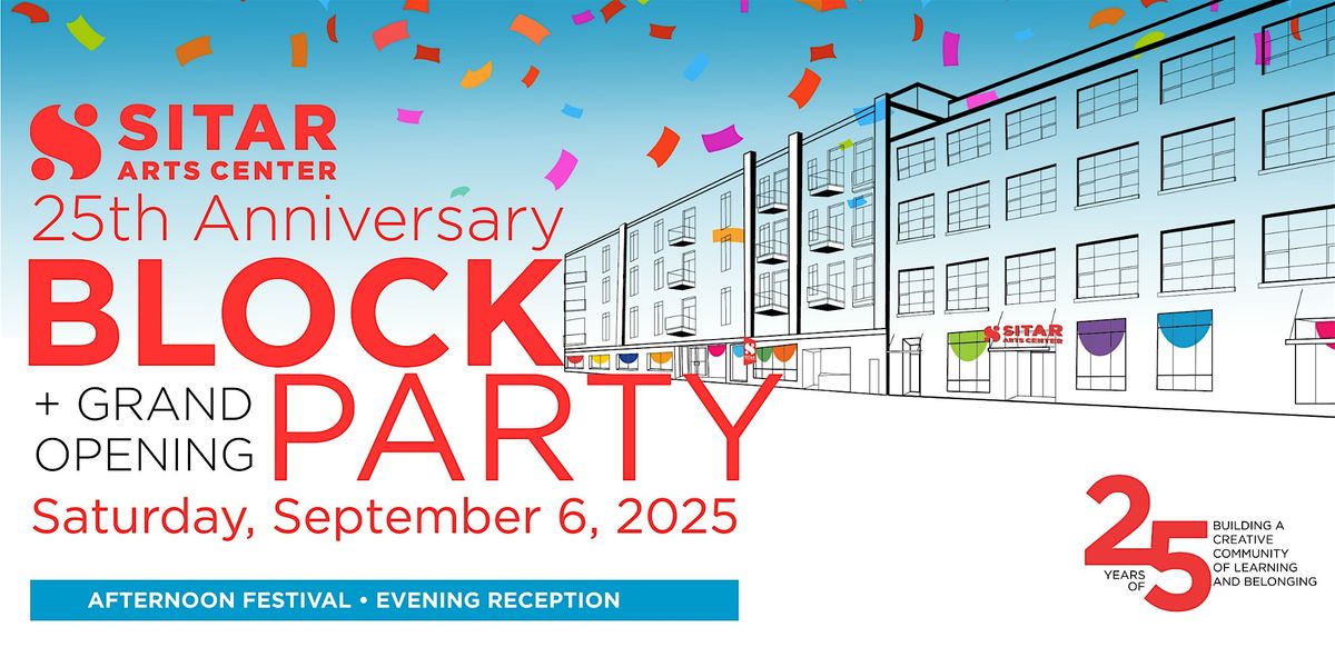 25th Anniversary Block Party &  Grand Opening, 6 September | Event in Washington | AllEvents