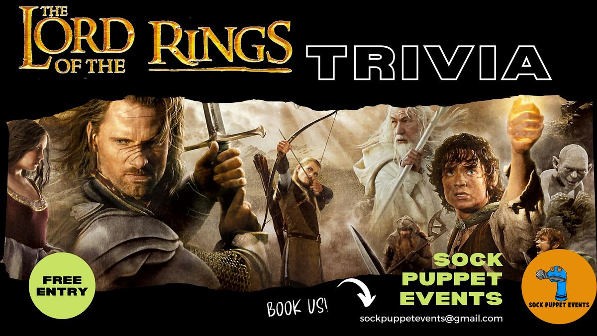 LOTR trivia - HARVEYS SPORTS BAR, 3 February | Event in St Kilda | AllEvents