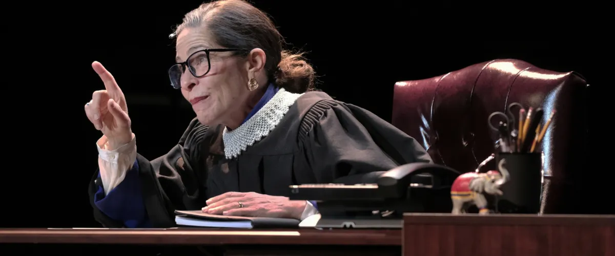 All Things Equal - The Life and Trials of Ruth Bader Ginsburg at Charline McCombs Empire Theatre, 9 April