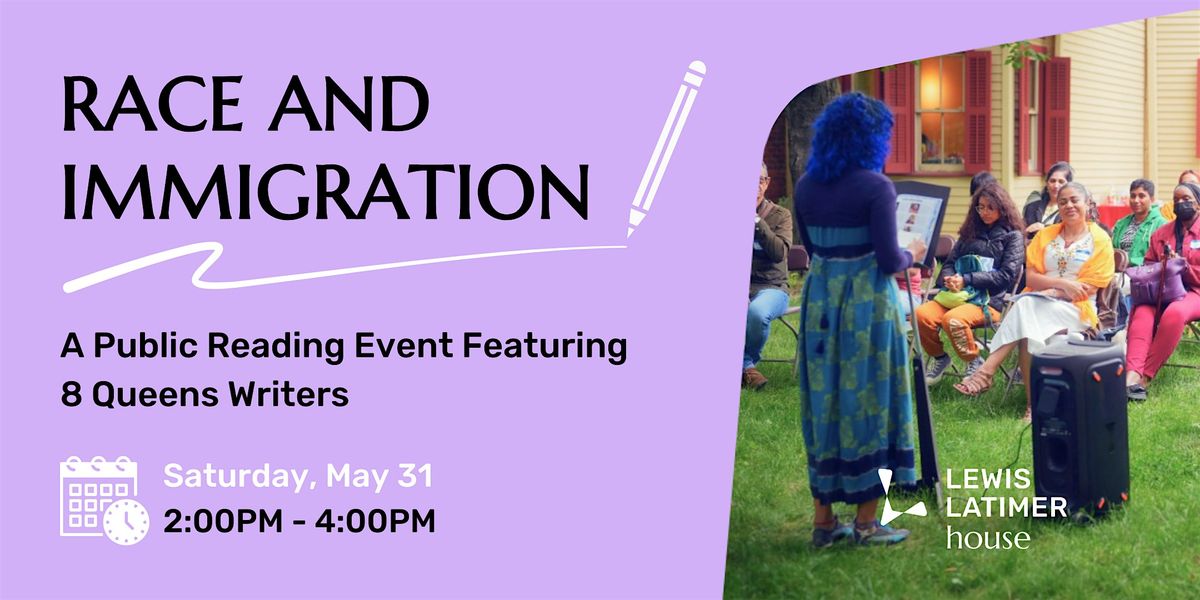 Writing on Race & Immigration: An Afternoon of Memoir, 31 May | Event in Queens | AllEvents