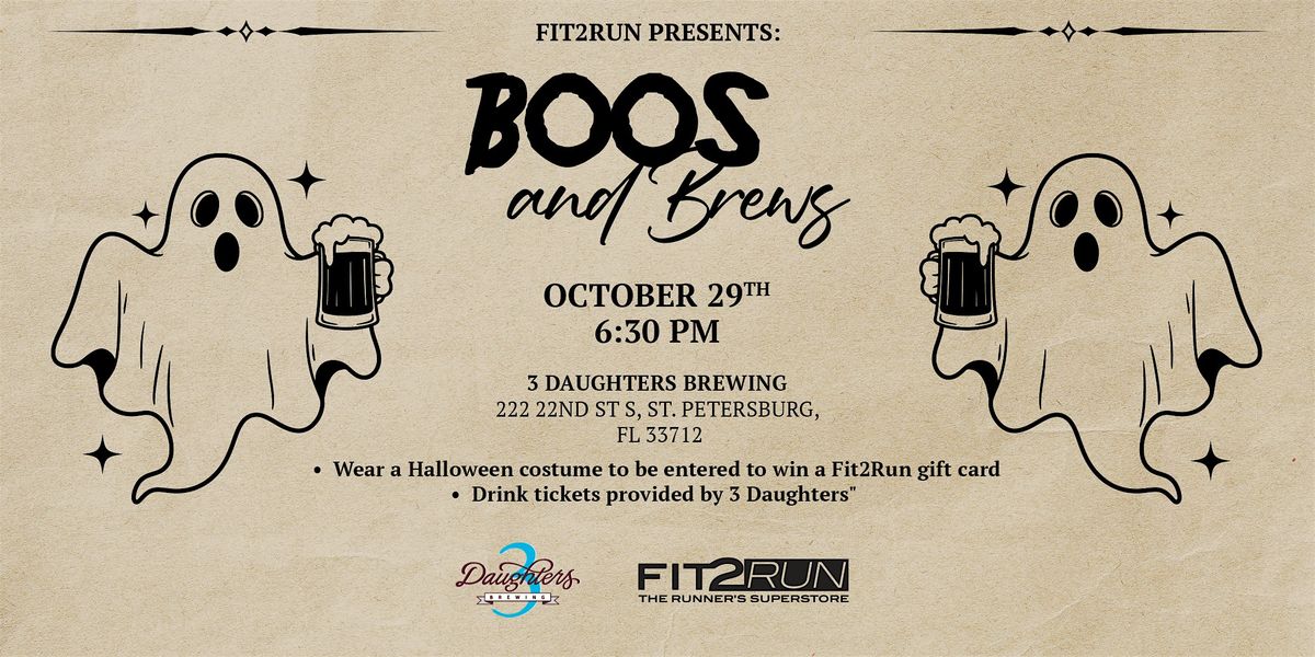 BOOS AND BREWS 5K, 29 October | Event in St. Petersburg | AllEvents