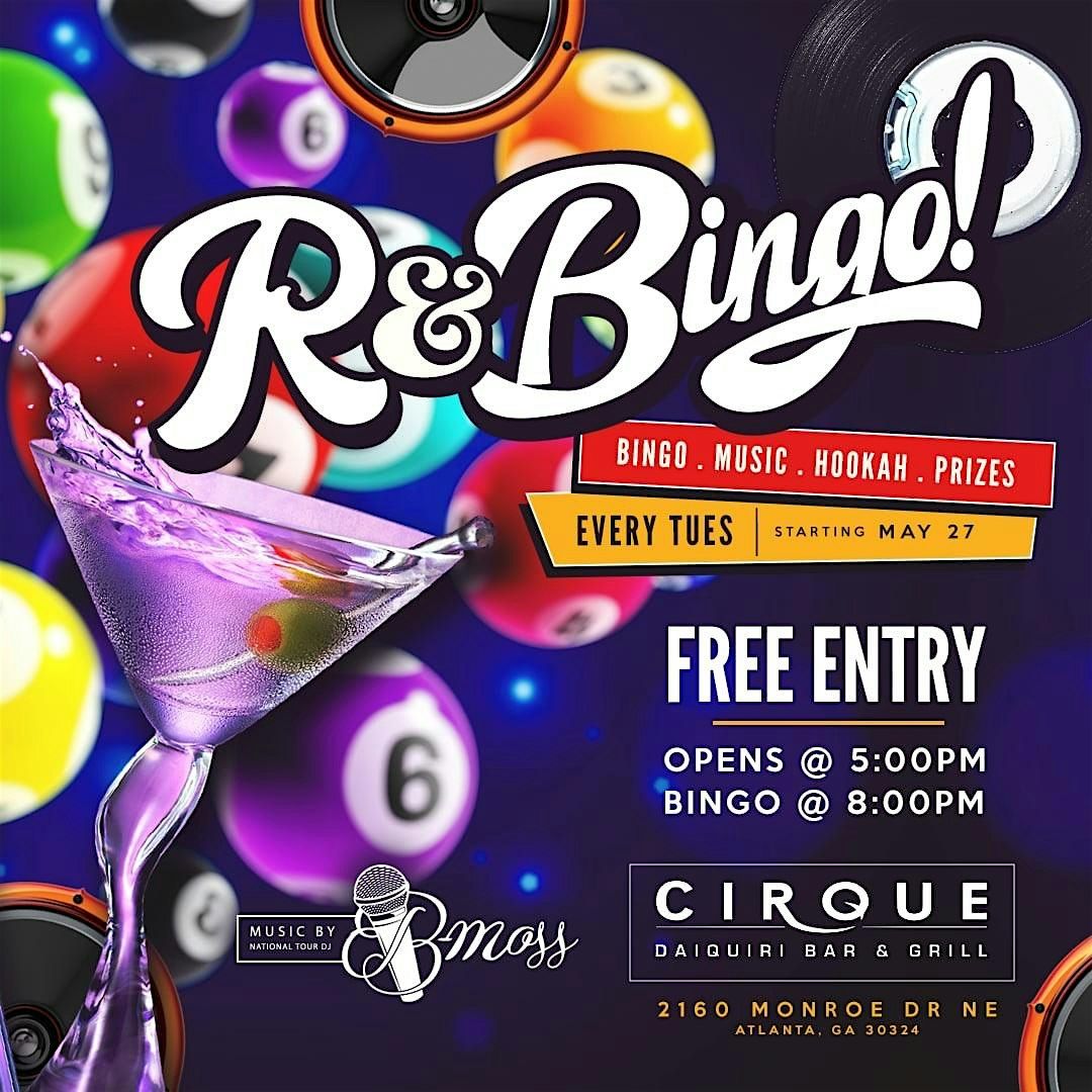 RnB Bingo Tuesdays @ Cirque Daiquiri Bar | Event in Atlanta | AllEvents