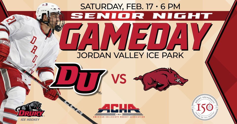 Drury Panthers vs. Arkansas Razorbacks, Jordan Valley Ice Park