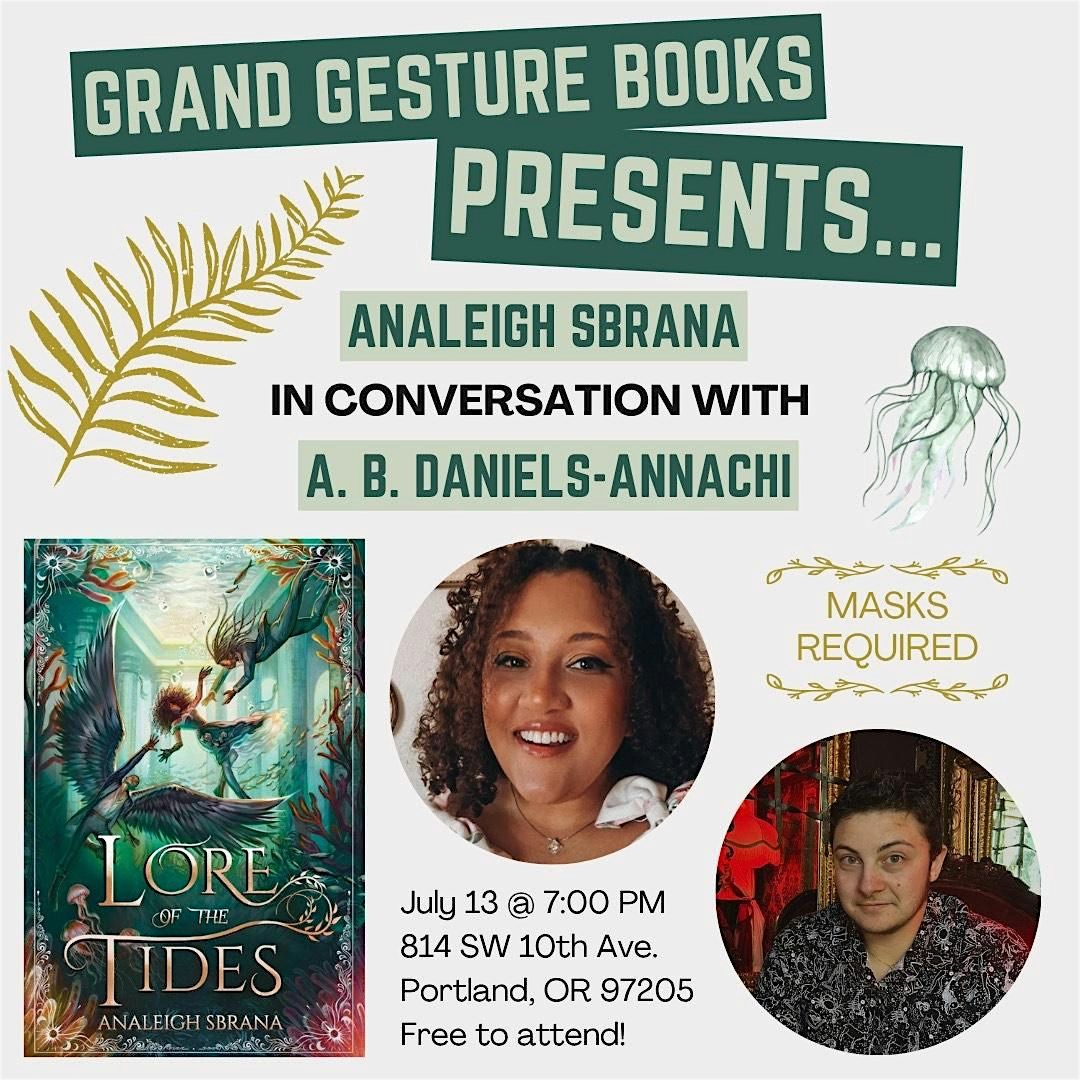 Analeigh Sbrana celebrates Lore of the Tides!, 13 July | Event in Portland | AllEvents