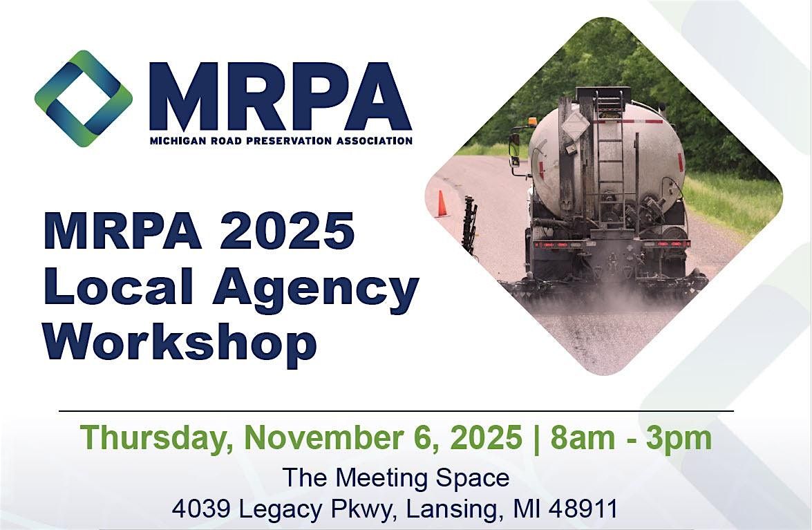 MRPA 2025 Local Agency Workshop, 6 November | Event in Lansing | AllEvents