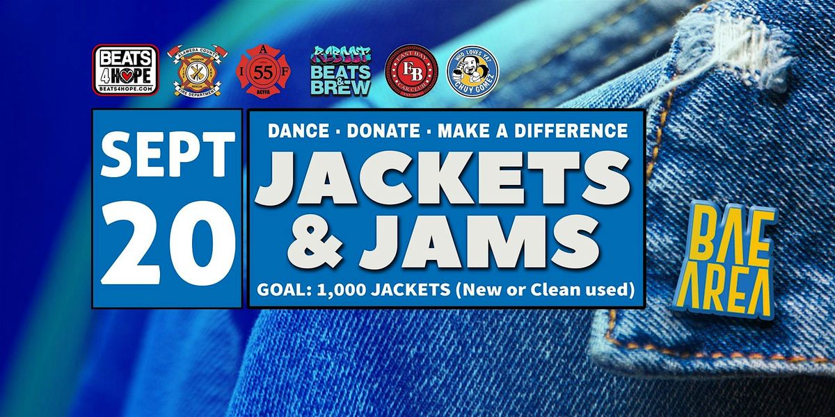 Jackets & Jams Coat Drive & Community Celebration, 20 September | Event in San Leandro | AllEvents