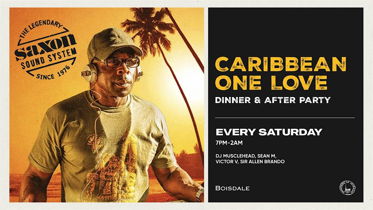 DJ Nights: Caribbean One Love Party with Saxon Sound DJs, 3 January | Event in London | AllEvents