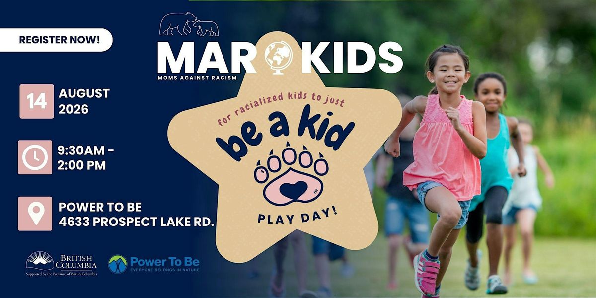 MAR Be a Kid Victoria: Play Day!
