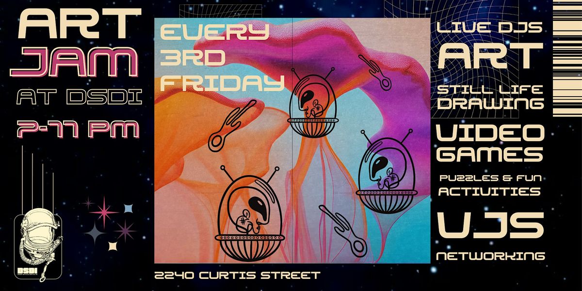 Monthly ART JAM at DSDI! | Event in Denver | AllEvents