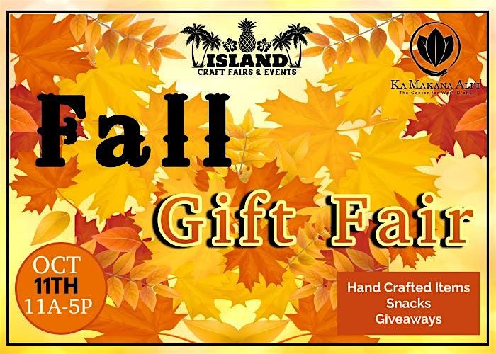 Fall Gift Fair, 11 October | Event in Kapolei | AllEvents