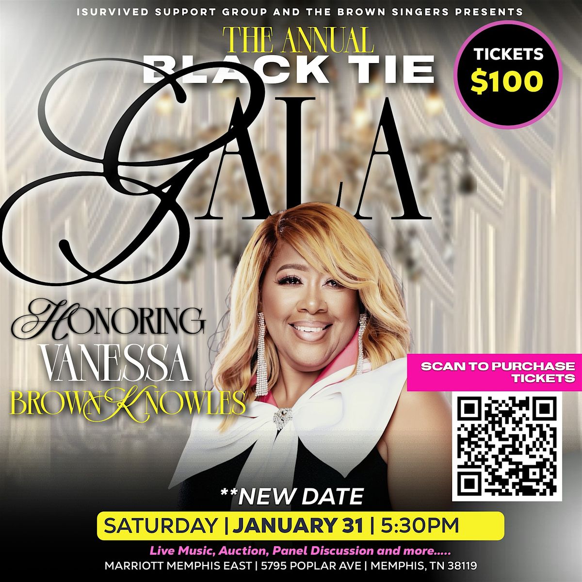ISurvived Black Tie Gala, 31 January | Event in Memphis | AllEvents