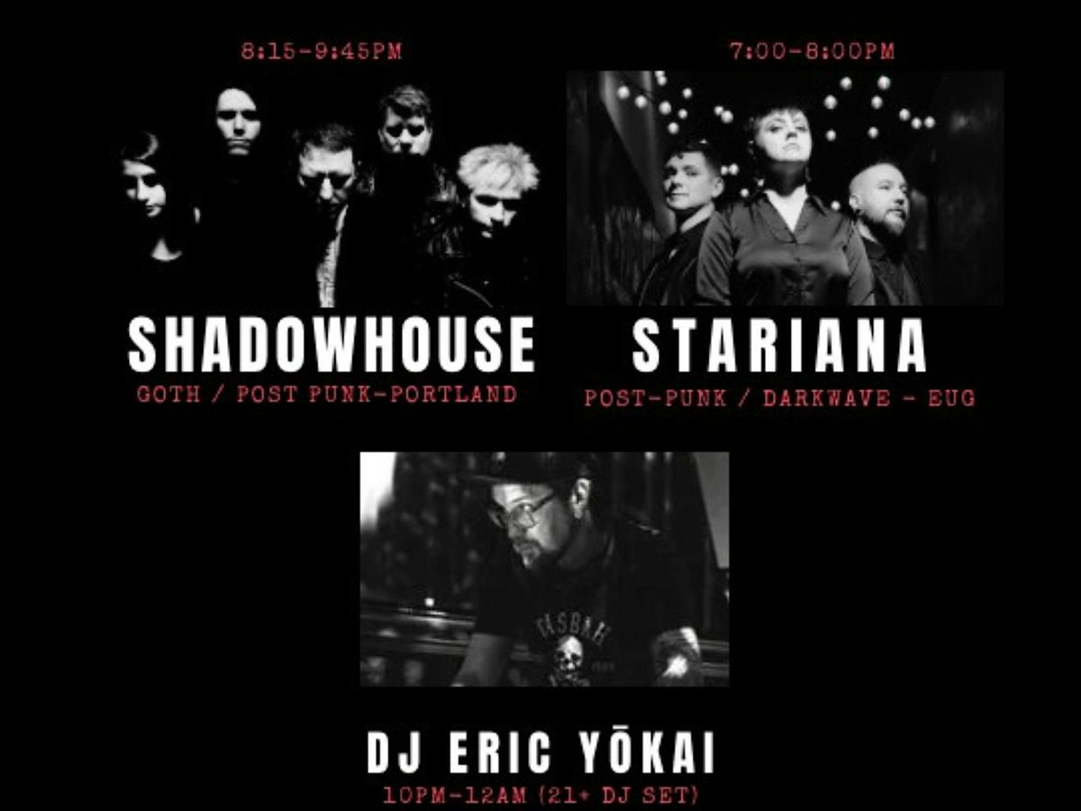 DARK DISCO featuring SHADOWHOUSE, Stariana, DJ Eric Yokai, 24 October | Event in Roseburg | AllEvents