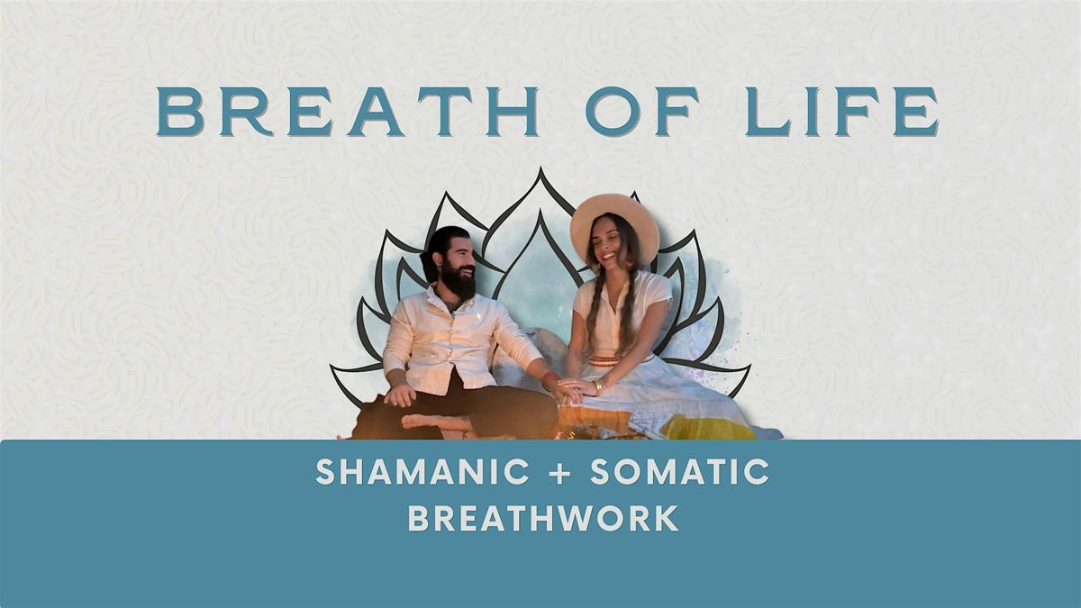 The Breath of Life: Shamanic & Somatic Breathwork with Miguel and Reina, 24 August | Event in Pittsboro