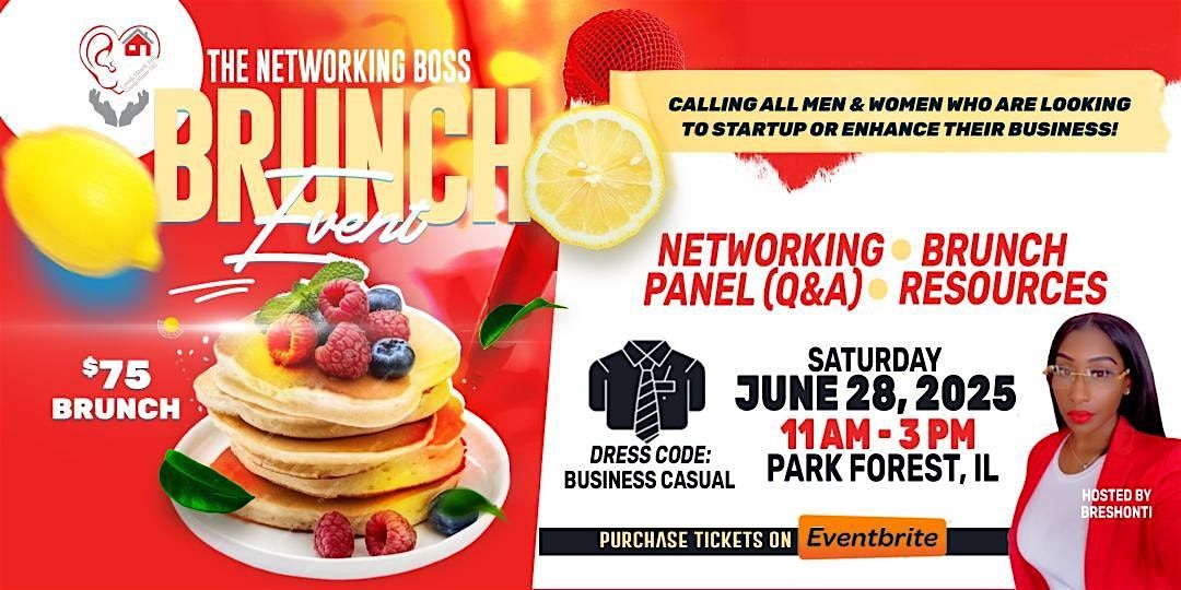 "The Networking Boss Brunch Event", 28 June | Event in Park Forest | AllEvents