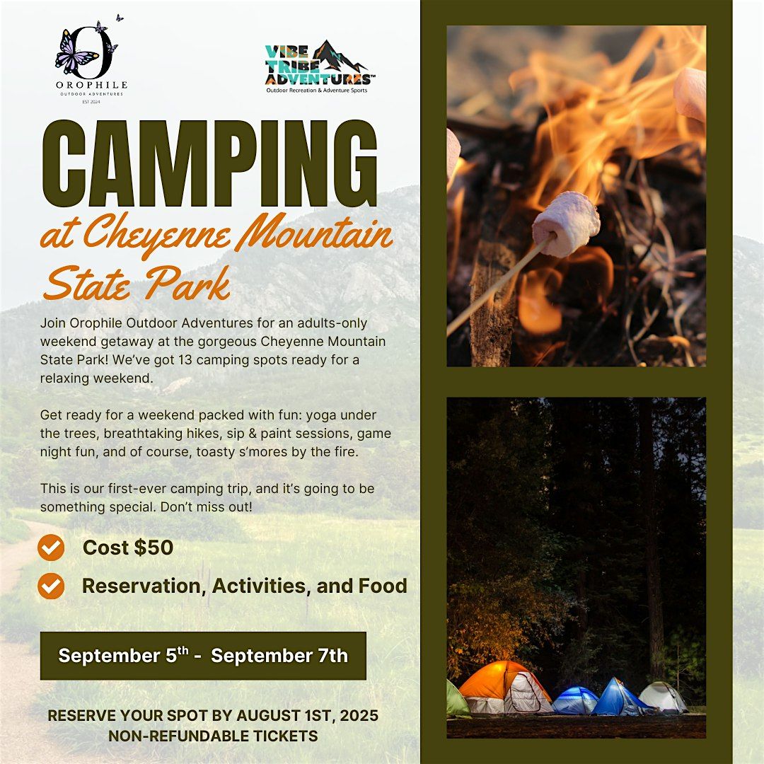 Camping at Cheyenne Mountain State Park, 5 September | Event in Colorado Springs | AllEvents