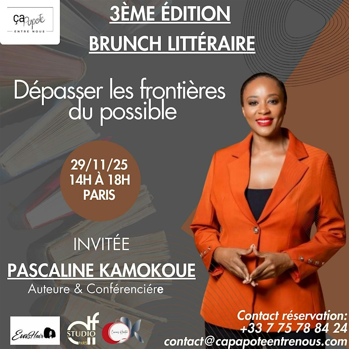 3 édition du Brunch littéraire | Event in Paris | AllEvents