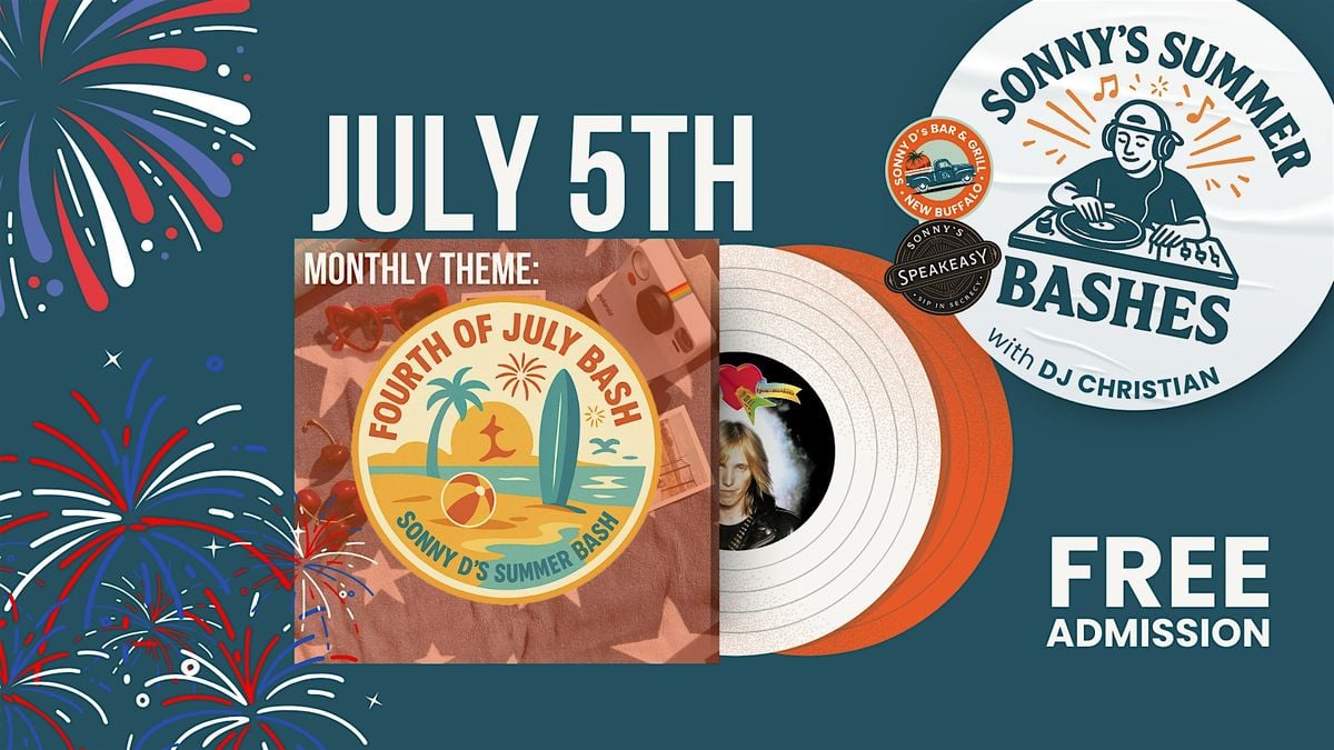 Sonny's Summer Bash: 4th of July Bash, 5 July | Event in New Buffalo | AllEvents