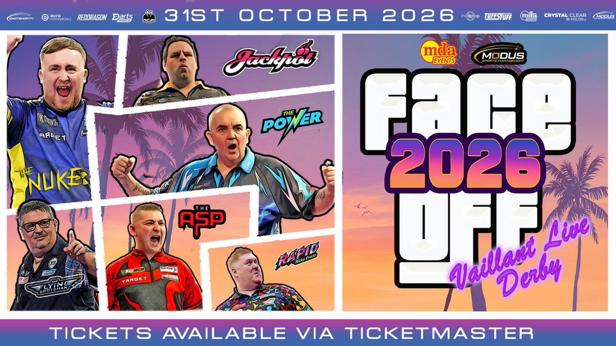 Face Off 2026 at Vaillant Live, 31 October | Event in Derby | AllEvents