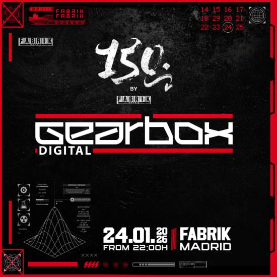 150 by Fabrik - Enero, 24 January | Event in Humanes de Madrid | AllEvents