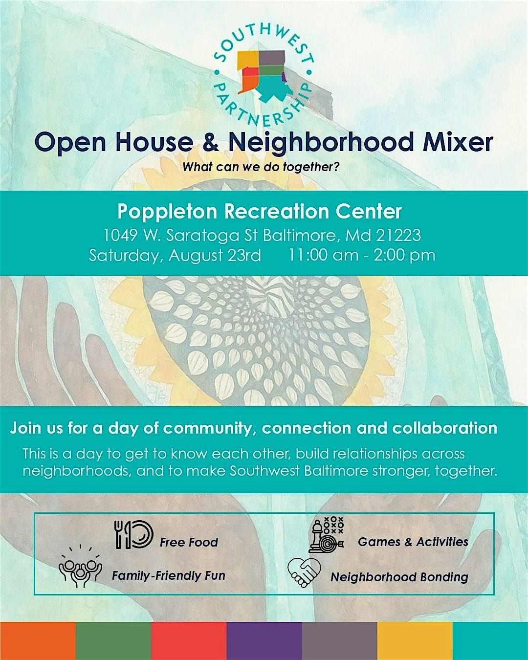 SWP Open House & Neighborhood Mixer, 23 August | Event in Baltimore | AllEvents