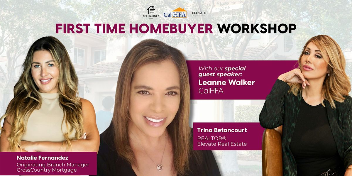 First Time Homebuyer Workshop, 19 July | Event in Corona | AllEvents