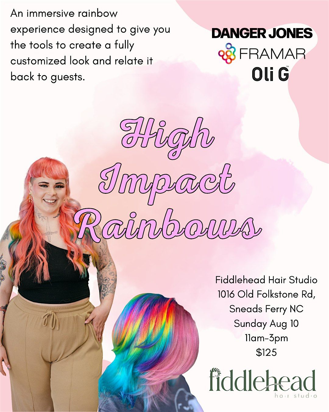 High Impact Rainbows, 10 August | Event in Sneads Ferry | AllEvents