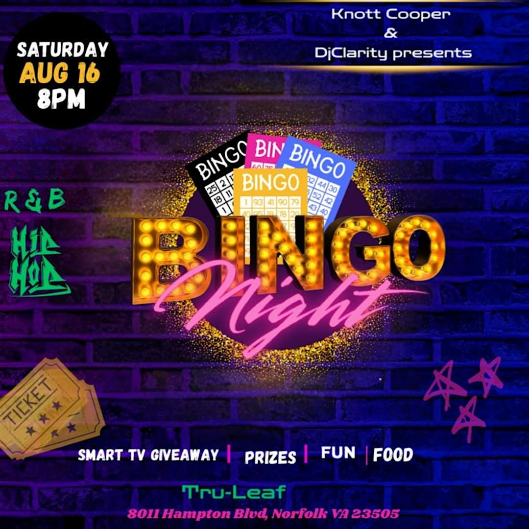 R&B & Hip-Hop Bingo, 16 August | Event in Norfolk | AllEvents