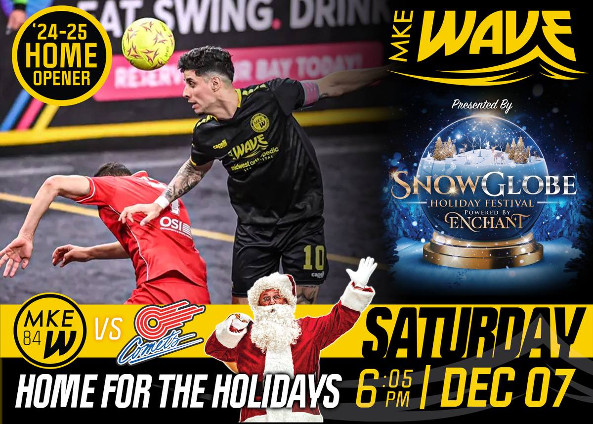 Kansas City Comets at Milwaukee Wave at UW Milwaukee Panther Arena, 18 January | Event in Milwaukee | AllEvents