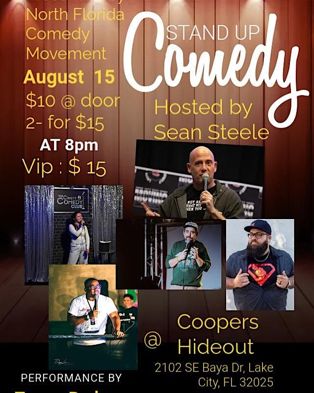 Comedy Show Presented by NF Comedy Movement at Coopers Hideout | Event in Lake City | AllEvents