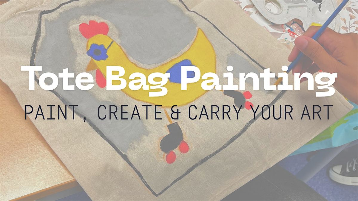 Tote Bag Painting Workshop, 25 October | Event in Haarlem | AllEvents
